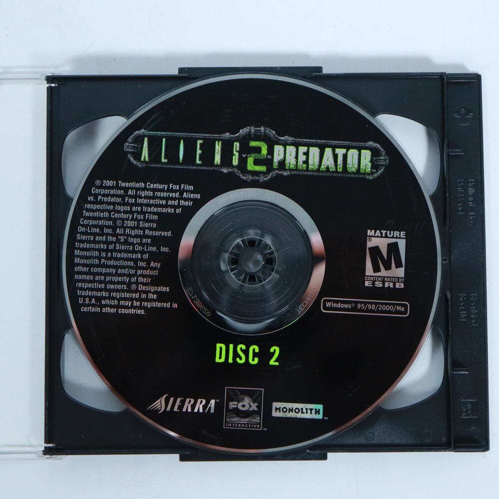 Aliens versus Predator 2 PC CD computer game (Alien vs Predator 2) - Picture 5 of 7